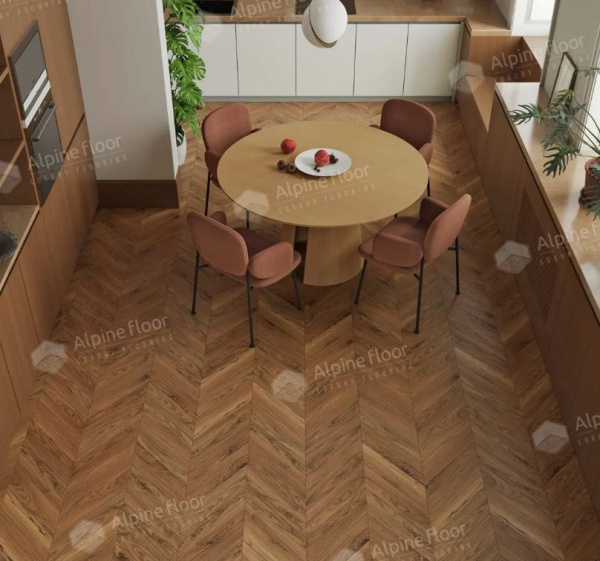 Ламинат Alpine Floor Chevron Art Орех Монблан LF109-11